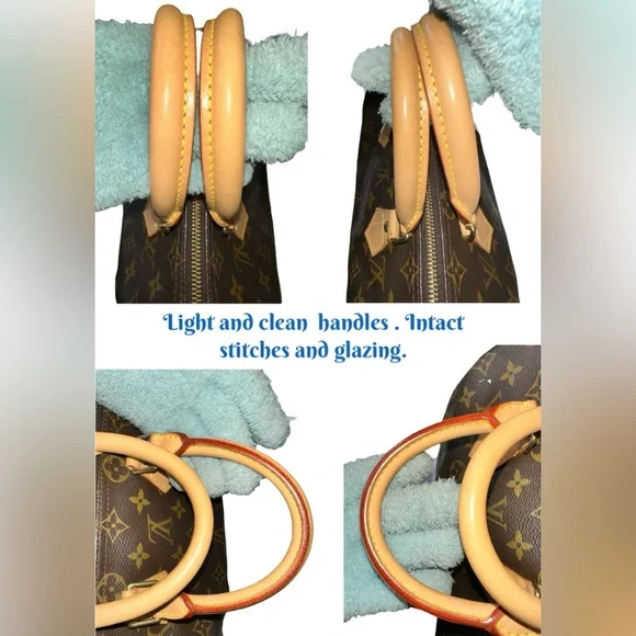 134 Louis Vuitton Speedy Monogram Size 25 - Picture 6 of 12